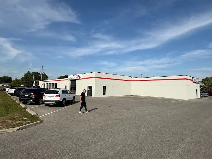 Exterior view of Redline Autohaus & Performance in Windsor, Ontario