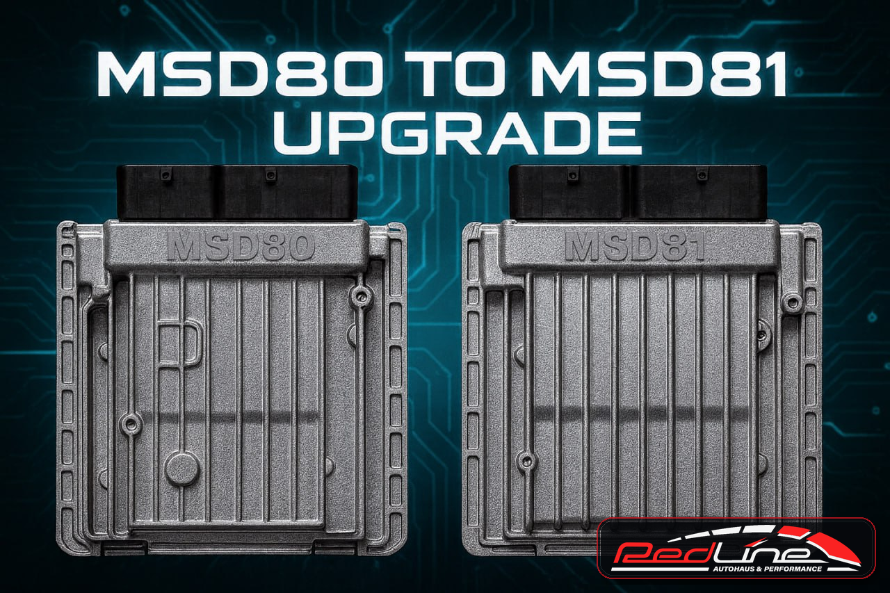 Redline Autohaus BMW MSD80 to MSD81 ECU / DME Upgrade Service